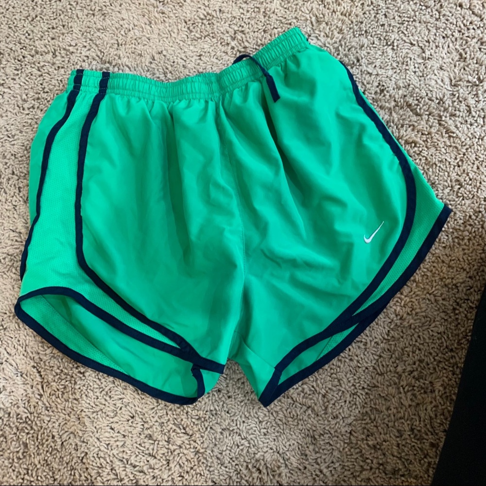 Green Dri-Fit Nike Shorts
